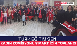 Türk Eğitim Sen Kadın Komisyonu 8 Mart İçin Toplandı